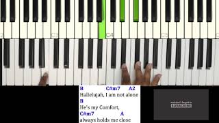 Psalm 23 I am not alone  PIANO TUTORIAL [upl. by Jacie]