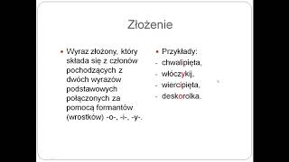 6 Wyrazy złożone [upl. by Ambur983]