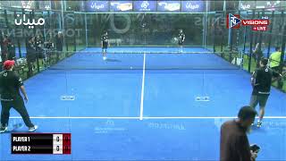 Live  Day 2  Dhoraji First Padel Tournament  Court 2  TN Visions [upl. by Mcguire]