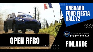 ONBOARD l EA Sports WRC l OPEN RFRO l FINLANDE l Ford Fiesta Rally2 l Power Stage [upl. by Noryv]