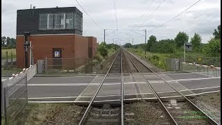 Stevenage to Peterborough – Hastings DEMU cab ride — 1 July 2017 [upl. by Inajna483]