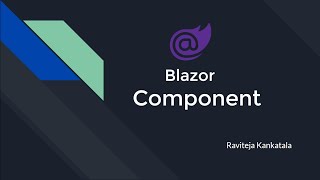 Blazor  Creating first Razor Component [upl. by Laehcar511]