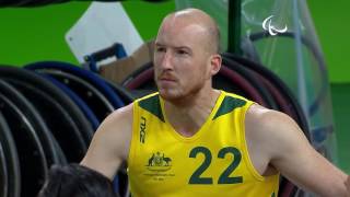 Wheelchair Rugby  Canada vs Australia  Preliminary  Rio 2016 Paralympic Games [upl. by Jezabel]