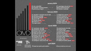 OMD 2024 ► Bauhaus Staircase Tour 2024 ► Live in Jena [upl. by Skelton]