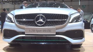 MercedesBenz A 250 Sport 4MATIC 2016 Exterior and Interior [upl. by Keriann]