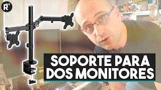 🖥 Soporte para dos monitores  ¡SÚPER COMPRITA  La red de Mario [upl. by Naoh]