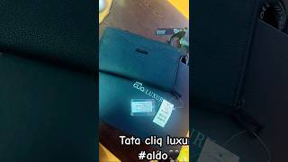 Tata cliq luxury aldo wallet shortsvideo tatacliq luxe aldo [upl. by Niatsirk233]