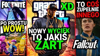 NOWY WYCIEK GTA 6 TO NIEPOROZUMIENIE — FORTNITE z POTĘŻNYM REKORDEM I NOWOŚCIAMI — Serial FALLOUT [upl. by Letrice]