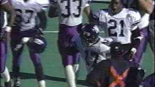 Northwestern Wildcats vs Wisconsin Badgers  101996 [upl. by Vtarj]