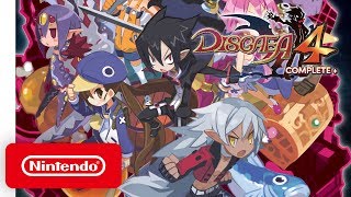 Disgaea 4 Complete  Launch Trailer  Nintendo Switch [upl. by Ireg605]