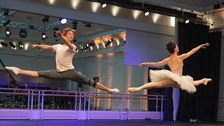 The Royal Ballet rehearse La Bayadère – World Ballet Day 2018 Takada Osipova Muntagirov [upl. by Annayar]