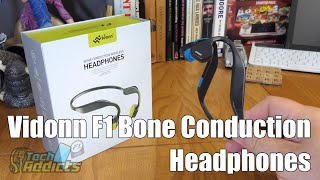 Vidonn F1 Bone Conduction Wireless Headphones Review [upl. by Osnofledi]