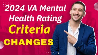 2024 VA Disability Updates What’s Changing for Mental Health Ratings [upl. by Ahtiekahs]