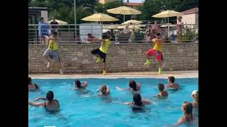 AquaZumba  La Respuesta by Becky G and Maluma Aqua choreo by Jaromir Cremers [upl. by Ettenrahc]