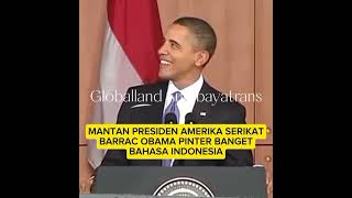 BARRAC OBAMAMA Pinter Bahasa Indonesia obama prabowo gibran makangratis kabinetmetahputih [upl. by Notsua3]