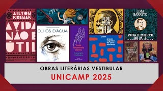 Obras literárias Unicamp 2025 [upl. by Nnyledam204]