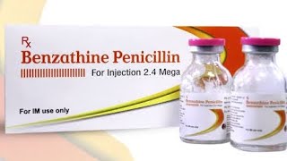 Penicillin G benzathine injection [upl. by Montagu]