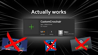 FREE custom crosshair that works in ANY fullscreen game [upl. by Anonyw]