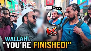 🔥😱NYC DEBATE❗Shaykh Uthman CHECKMATES Christian Preacher in Times Square nyc [upl. by Sasha129]