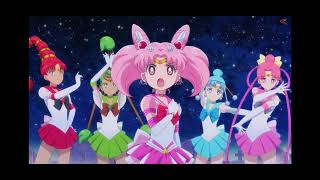 Sailor Moon Cosmos  Sailor Senshi vs Sailor Heavy Metal Papillon [upl. by Arrait]