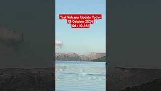 Taal Volcano Update Today 13 October 2024 06  10 AM [upl. by Verla943]