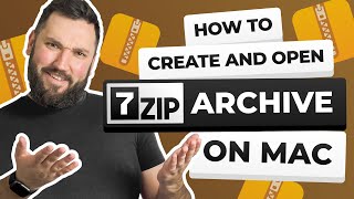 How to create and open 7zip archive on a Mac [upl. by Rodrique]