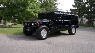 Review of 1998 Hummer H1 AM General WagonLoads Of ExtrasExceptionally Clean Beautiful Truck [upl. by Adnoluy]