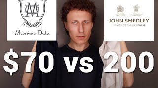 Not all Merino Wool jumpers are the same John Smedley vs Massimo Dutti [upl. by Romeo899]