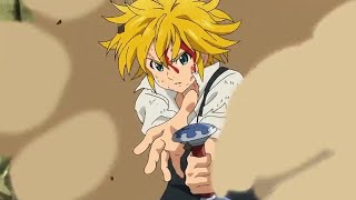 Meliodas vs Hendrickson e Gilthunder dublado e hd [upl. by Ocko]