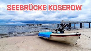 SEEBRÜCKE Koserow OSTSEEBAD  INSEL USEDOM  Sehenswürdigkeit Attraktion [upl. by Odericus]