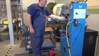 MV surge arresters  compression of core 20130805 [upl. by Airrehs]