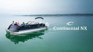 Crest Pontoon Boats  2024 Continental NX [upl. by Hamburger467]