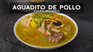 COMO PREPARAR AGUADITO DE POLLO CON MENUDENCIA  ACOMERPE  COMIDA PERUANA [upl. by Kistner332]