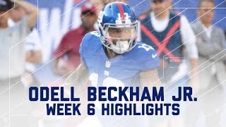 Odell Beckham Jr Goes Off for CareerHigh 222 Yards  Ravens vs Giants  NFL Player Highlights [upl. by Cynara]