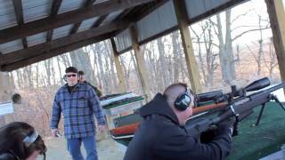 Shooting a McMillan 50 caliber sniper rifle [upl. by Guadalupe]