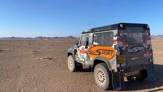 Dakar 2024 start ceremony AlliSport Defender Td5 [upl. by Oiratno]