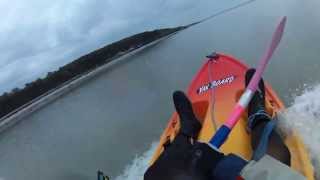 Kayak Surf Mascaret Mont Saint Michel [upl. by Naillik]