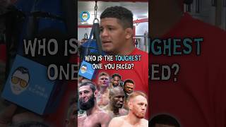 GILBERT BURNS GETS REAL ON WELTERWEIGHT COMPETITION [upl. by Rayner]