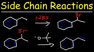 Benzene Side Chain Reactions [upl. by Ashleigh620]