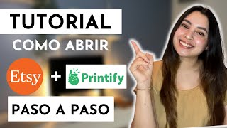 Como abrir una tienda ETSY 2023 – Tutorial para principiantes  ETSY  PRINT ON DEMAND Paso a Paso [upl. by Annis]