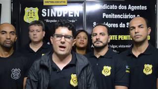 Mensagem do Sindpen  Dia do Agente Penitenciário 040717 [upl. by Yatnoed353]