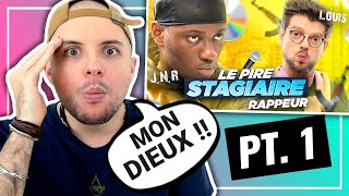 Le pire stagiaire rappeur  Greg Guillotin est fou  REACTION PARTIE 1 TEASER 2020 [upl. by Christan860]