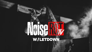 Letdown Interview on NoiseROT TV [upl. by Htebyram]