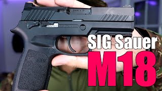 SIG Sauer P320 M18  Airsoft Review Deutsch [upl. by Winfield]