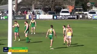 Gippsland FNL RD18 2024 Leongatha vs Drouin [upl. by Vel]