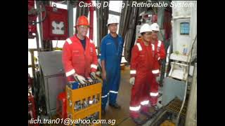 Tesco Schlumberger Casing Drilling Retrievable BHA [upl. by Sabu]