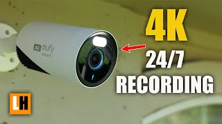 EufyCam E330 Professional Review  4K 247 Recording [upl. by Gabrila]