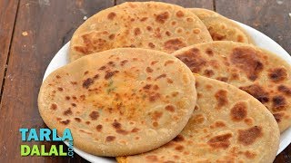 पनीर पराठे Paneer Parathas by Tarla Dalal [upl. by Buckie]