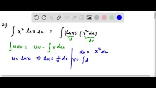 In Exercises 734 evaluate using Integration by Parts ∫lnxx2 d x [upl. by Mickie]