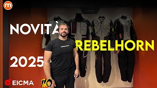 Rebelhorn  Il video unboxing delle novità 2025 a EICMA 2024 [upl. by Jareen]